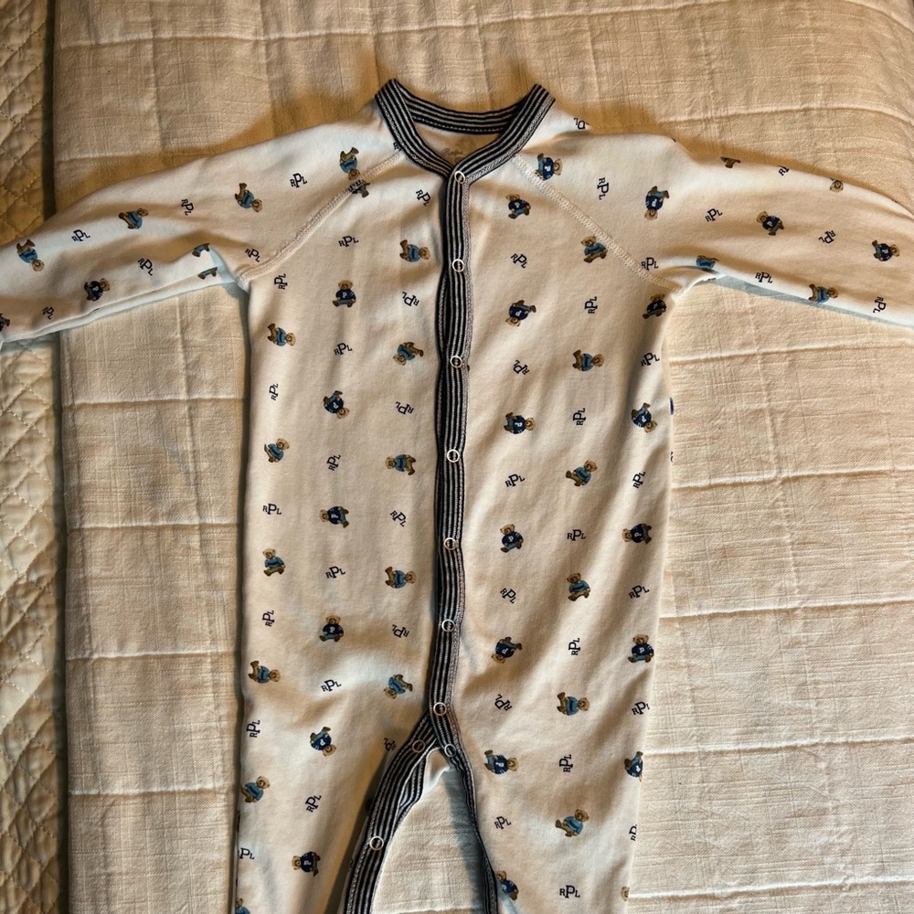 Polo Ralph Lauren Footsie, worn once